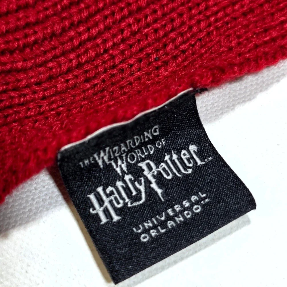 Universal Studios Harry Potter Scarf Maroon Gold Gryffindor Collector Hogwartz